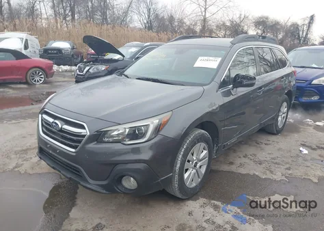 2018 Subaru Outback 2.5I Premium z USA, uszkodzony, nr VIN 4S4BSAFCXJ3274506